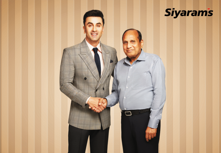 Siyaram’s Announces Superstar Ranbir Kapoor as its New Brand Ambassador